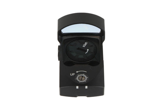The Vortex Venom Handgun Red Dot Sight features a top mounted battery compartment
